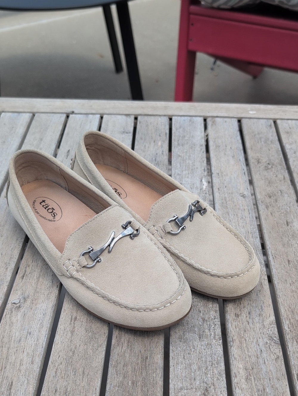 Taos Suede Driving Loafers 6.5